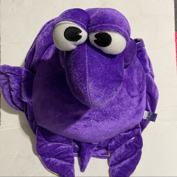 BJ Toy Co Sea Turtle Plush Stuffed Animal Purple Green 20” - Picture 1 of 4